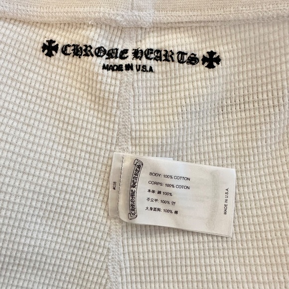 CHROME HEARTS Matty Boy "Sinister" Thermal Bike Shorts SMALL - Picture 7 of 8